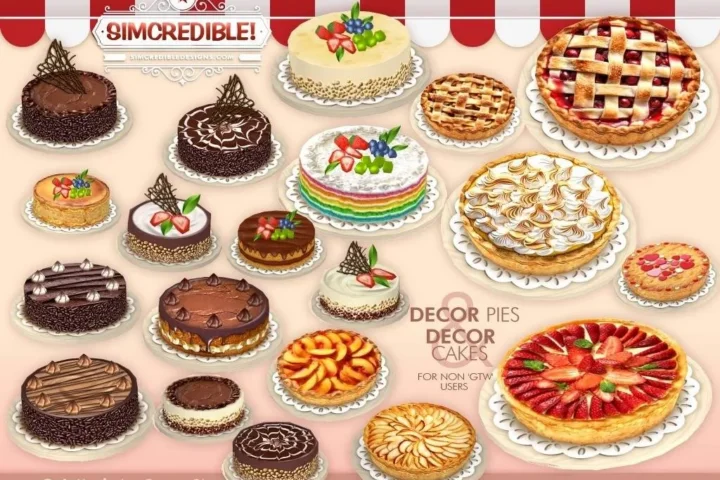 Gelatteria Decor Desserts 🧁🍮 🍰🎂