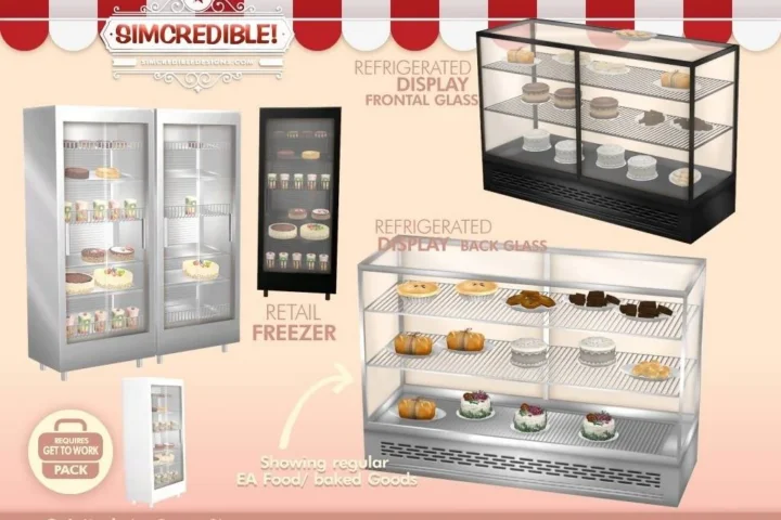 Gelatteria Functional Refrigerator Displays 🥧🥨🍰