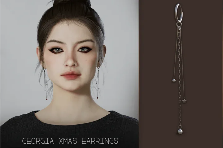 Georgia Xmas Earrings