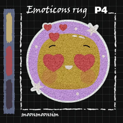 Emoticons rug P4