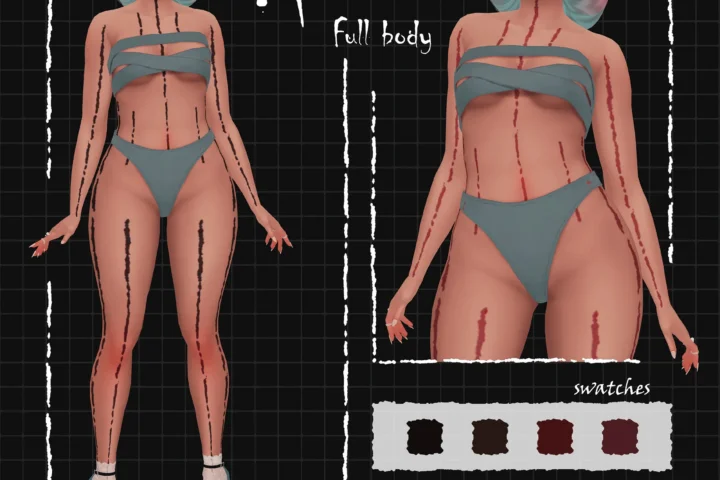 Full body tattoo M1