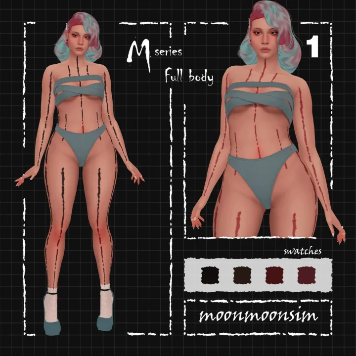 Full body tattoo M1