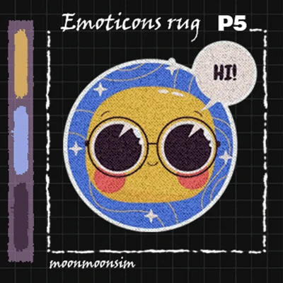 Emoticons rug P5