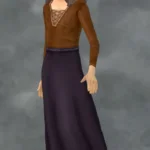 Basic Medieval Peasant Dress for all ages + tops, separated skirt