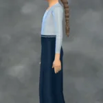 Basic Medieval Peasant Dress for all ages + tops, separated skirt