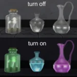 "Glowing" mini set