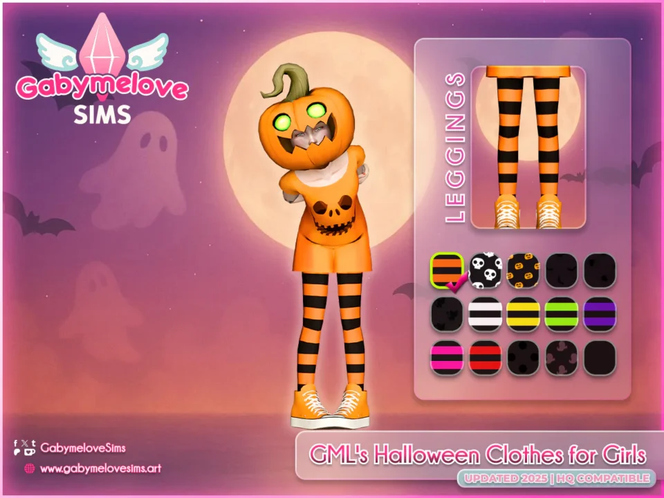GML's Halloween Clothes for Girls Collection | UPDATED 2025 [HQ Compatible]