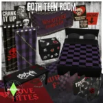 Goth Teen Room