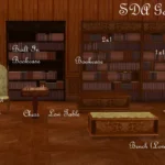 SDA Gothic Furniture Part 1