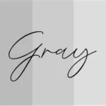 Coolors Custom Palette Wallpapers - Grays