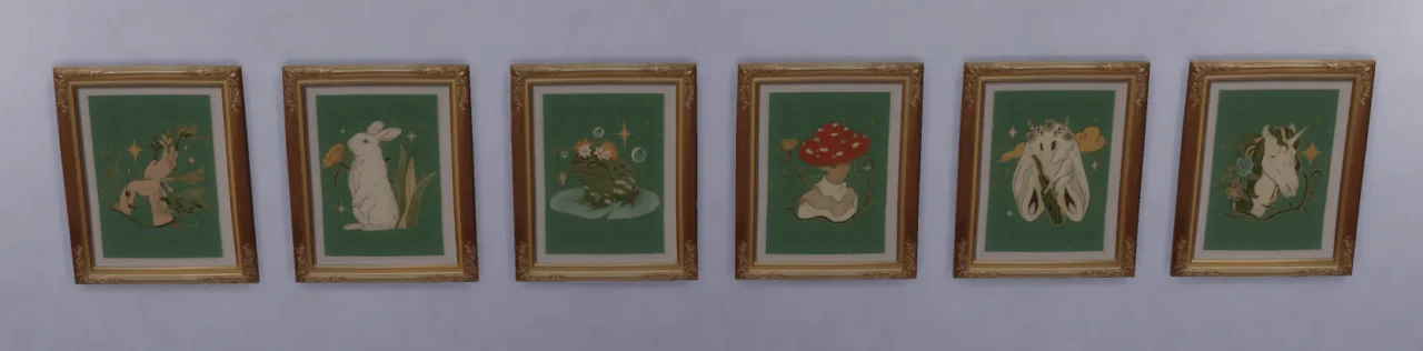 Green paintings by Snotra902
