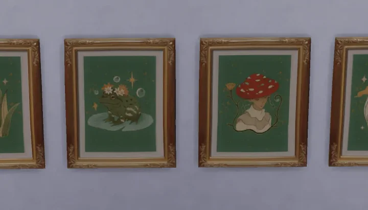 Green paintings by Snotra902