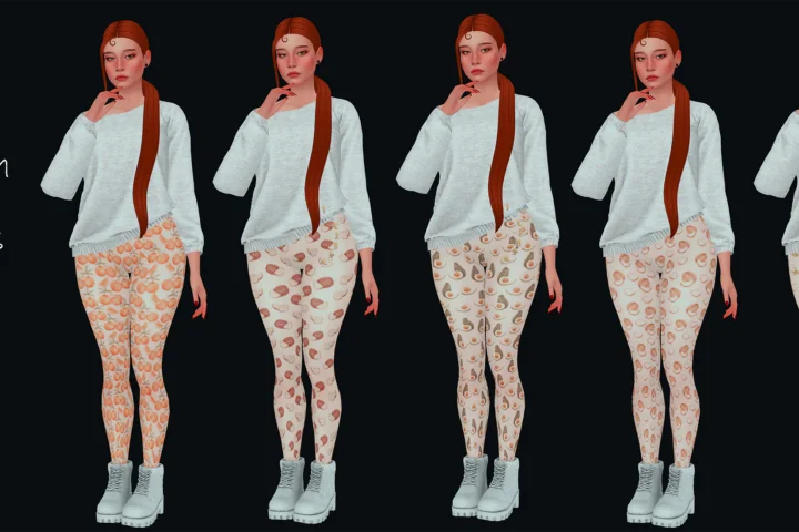 Fruit Splash Tights Green Set