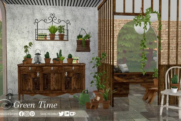 Green Time 3 Potted plants 🍀☘️🍃🌿🥦