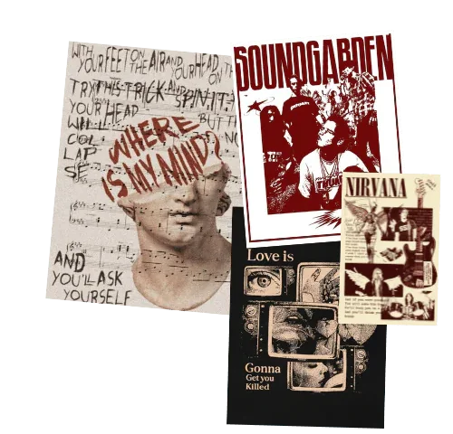 Grunge Posters Art