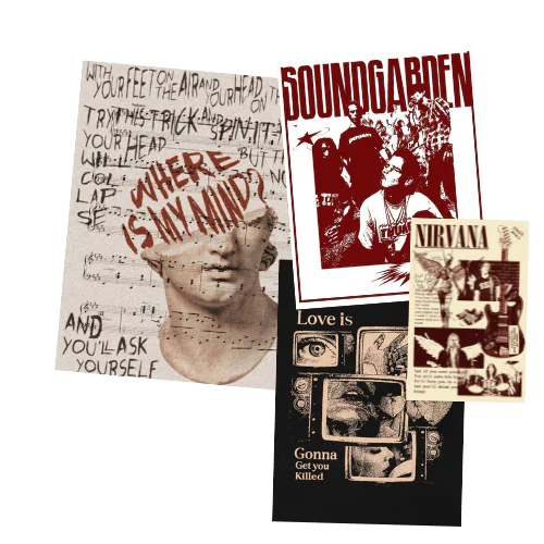 Grunge Posters Art