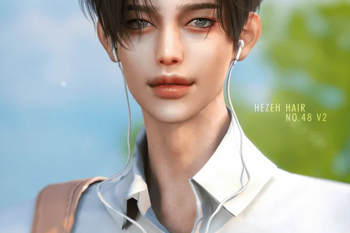 [Hezeh]Hair_No.48 V1&V2