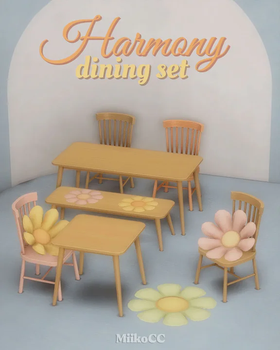 Harmony dining set