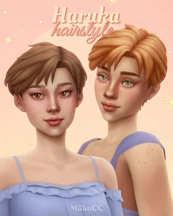 Haruka hair (Sailor Uranus)