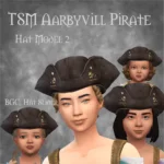 TSM Aarbyville Pirate Hat Model 2