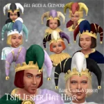 TSM Jester Hat-Hair - for base game