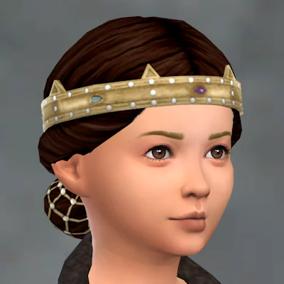 TSM Queen´s Net Hair with Simple Crown