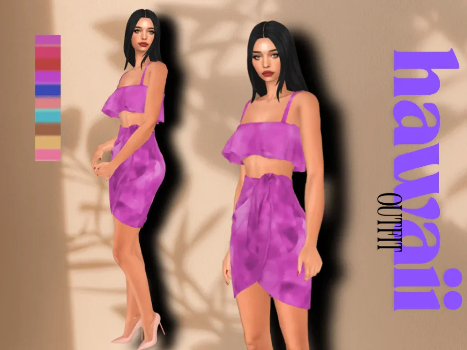 HAWAII SET / 2 ITEMS