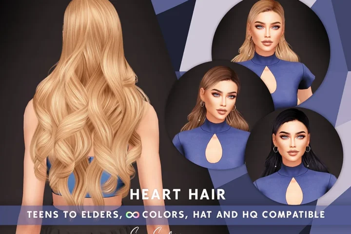 SONYASIMS - HEART HAIR