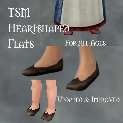 TSM Heart-shaped Flats