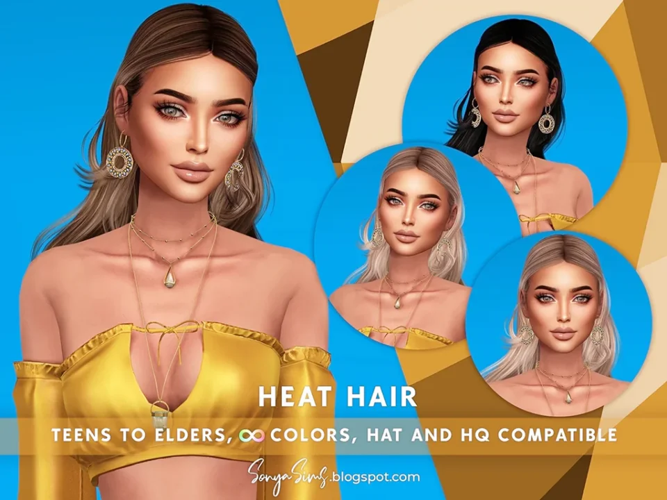 SONYASIMS - HEAT HAIR