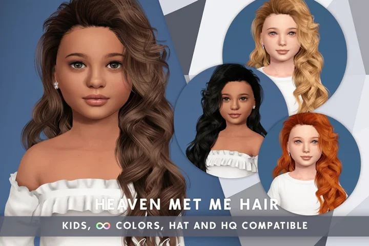 SONYASIMS - HEAVEN MET ME HAIR KIDS