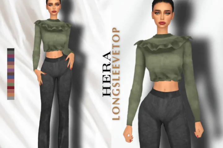 HERA LONG SLEEVE TOP