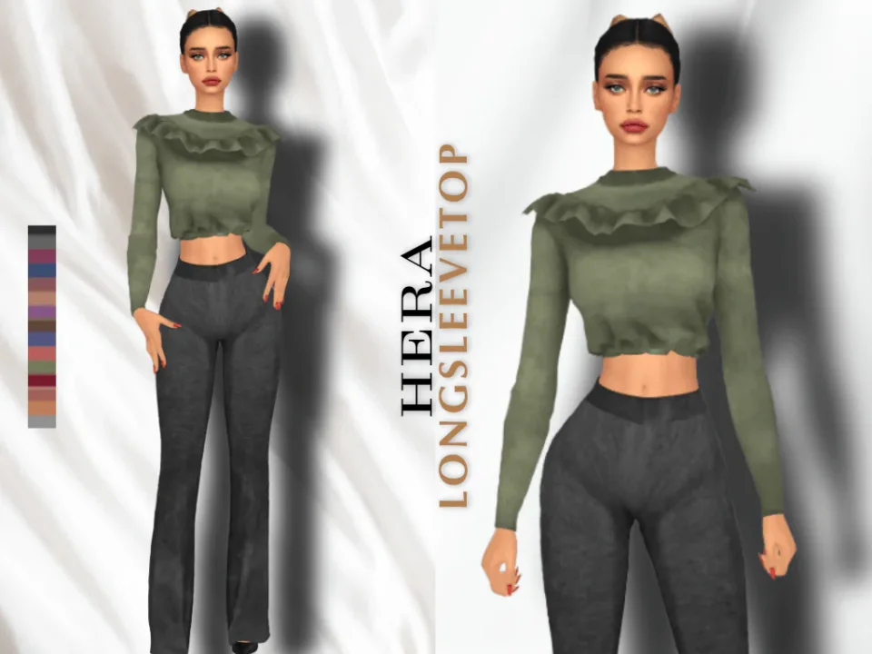 HERA LONG SLEEVE TOP
