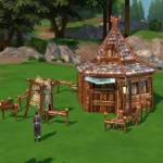Settlers Forest Huts as Hood Deco