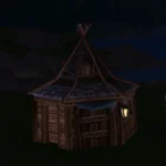 Settlers Forest Huts as Hood Deco
