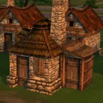 Settlers Deco Miner's Huts