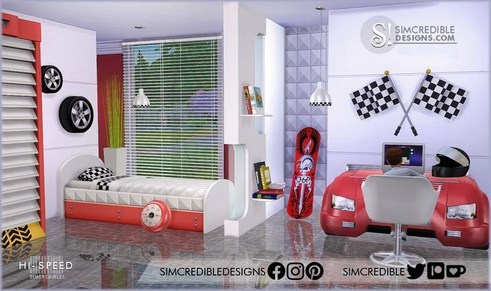 Hi-Speed Bedroom 🏎🏁