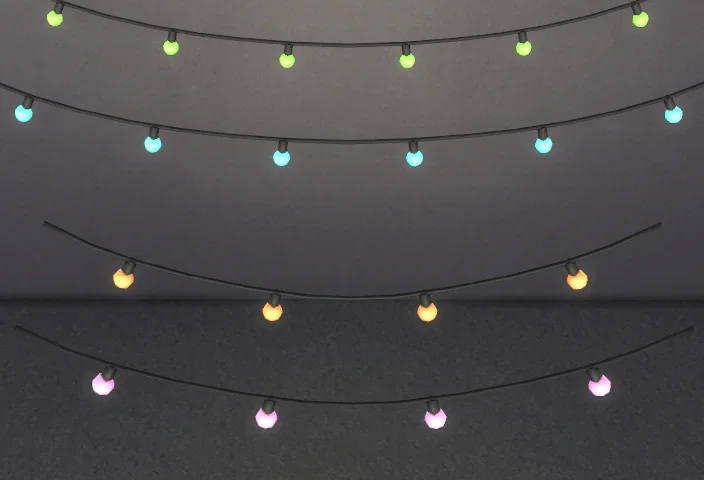 High Wire Ceiling Light Set