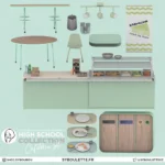 High School - Cafeteria set (2022)