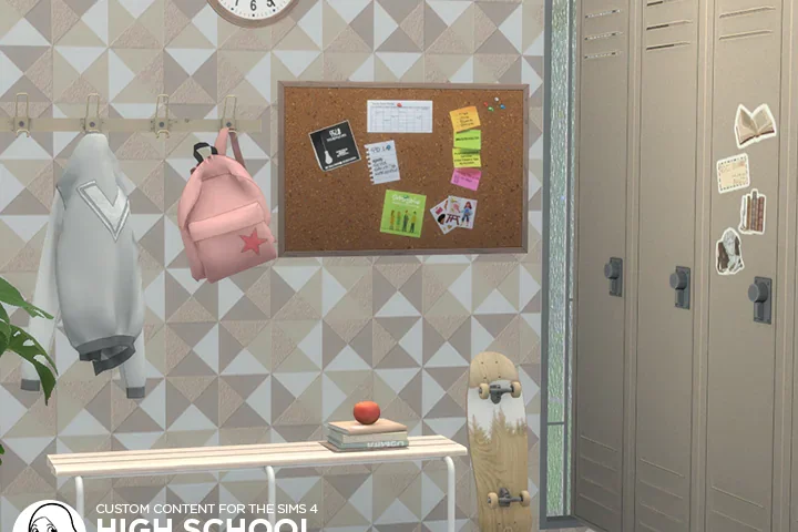 High school - Corridor set (2022)
