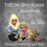 TSM Off Duty Knight Hood Outfit All Ages