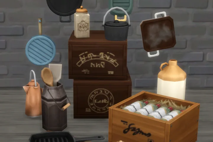Ranch Kitchen Clutter