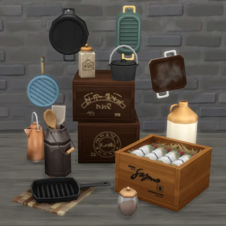 Ranch Kitchen Clutter