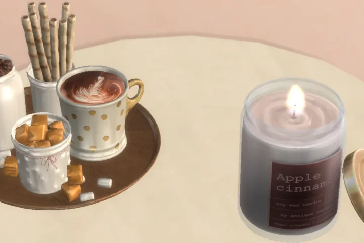 Hot chocolate marshmallow tray