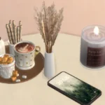 Hot chocolate marshmallow tray