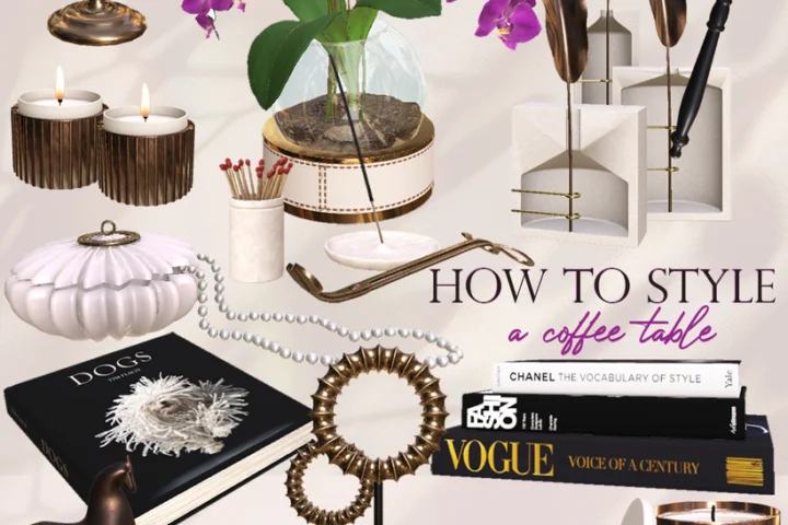 How to Style a Coffee Table