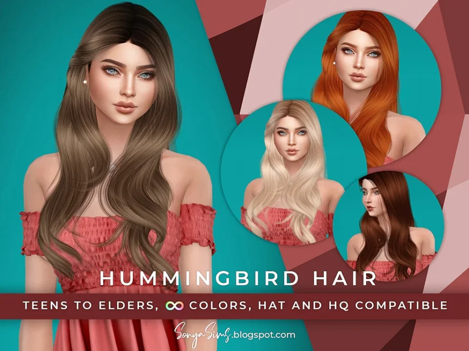 SONYASIMS - HUMMINGBIRD HAIR