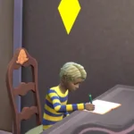 Homework at Desk