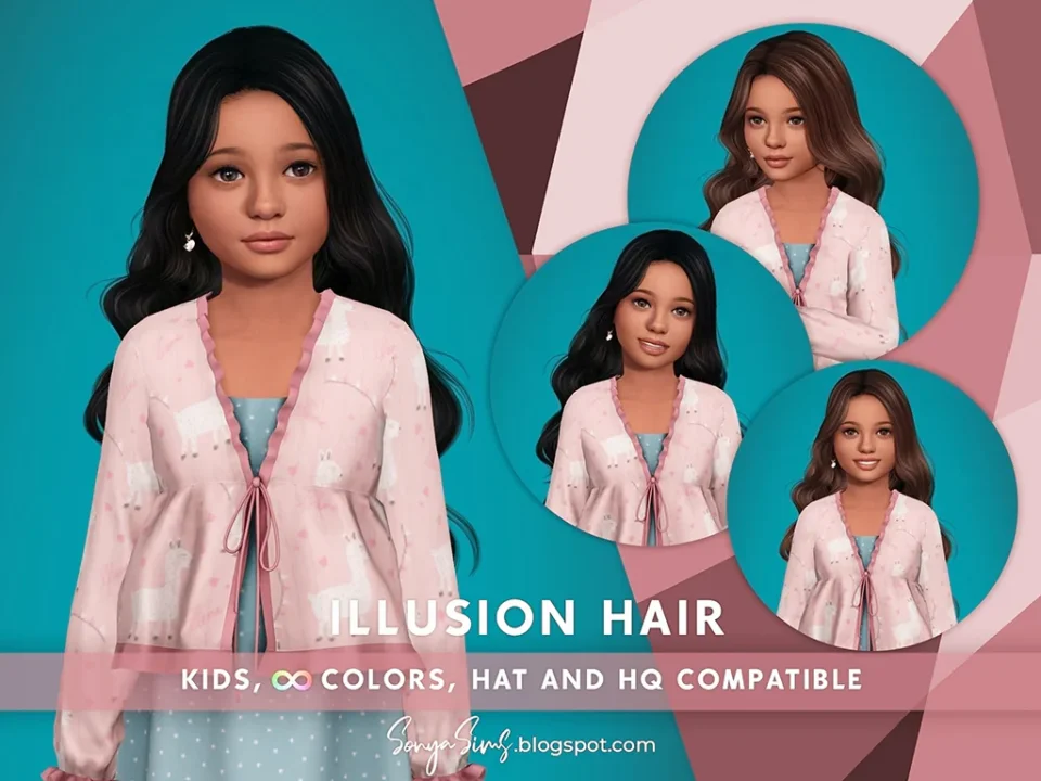 SONYASIMS - ILLUSION HAIR KIDS