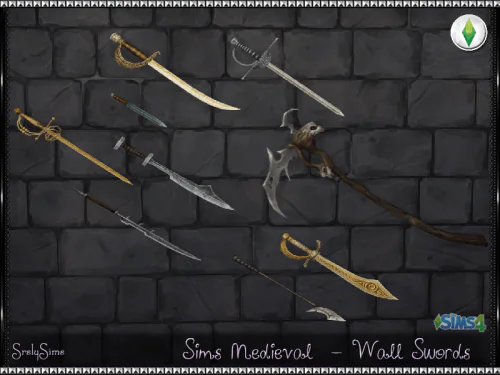 Medieval Wall Swords